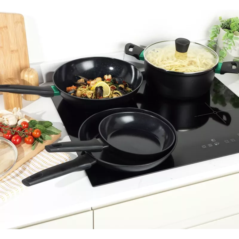 Sartén Russell Hobbs RH03254EU7 24 cm con indicador de calor Thermocollar