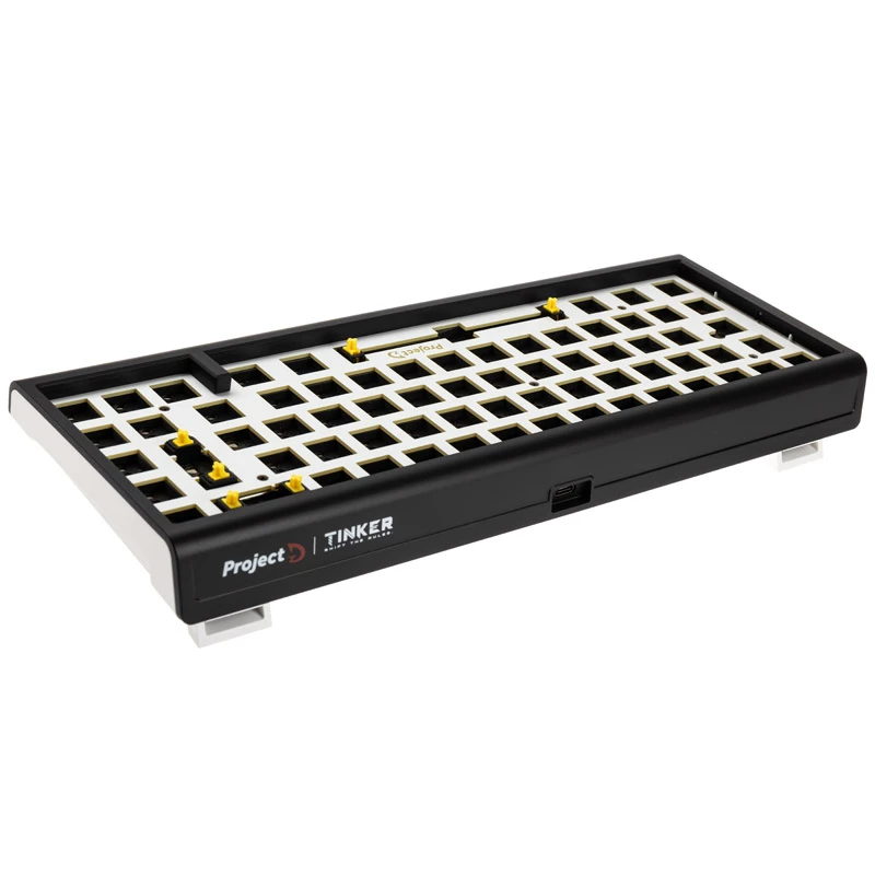 Teclado gaming Ducky Tinker 65 Barebone USB Alemán Negro