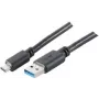 Cable USB ShiverPeaks BS77141-1.0 USB 3.2 Gen 1 1m USB C USB A negro