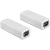 Conector hembra Mini DisplayPort DeLOCK 65450 blanco