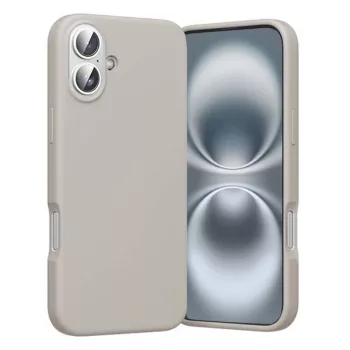 Funda MagSafe Vention KUHM0-10 para iPhone 16 — gris, compatible con MagSafe, funda protectora delgada