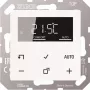 Termostato de ambiente Jung TR D A 1790 WW con pantalla, termostato de pared