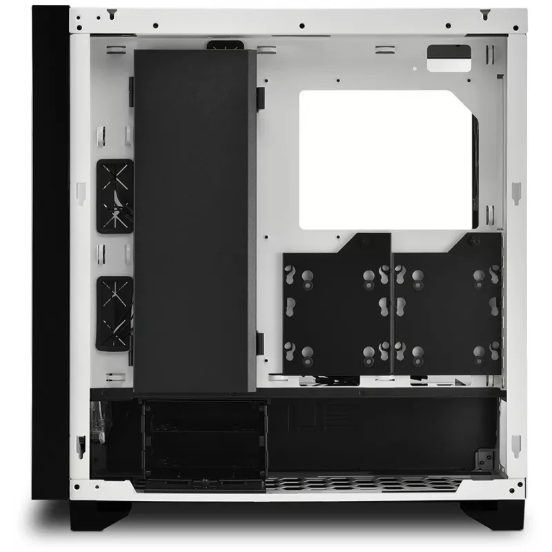 Sharkoon ELITE SHARK CA300H - Torre - PC - Blanco - ATX - EATX - micro ATX - Mini-ITX - Metal - Cristal Templado - Gaming