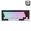 Teclado Sharkoon SKILLER SGK50 S3 75% blanco