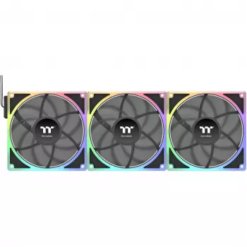 Ventilador de caja/CPU THERMALTAKE TOUGHFAN EX 140 ARGB Sync 3Pack – 140 mm, alto flujo de aire, bajo nivel de ruido