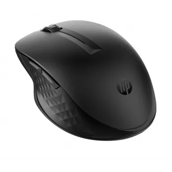 HP 435 Ratón inalámbrico multidispositivo, ambidiestro, RF Wireless + Bluetooth, 4000 DPI, negro