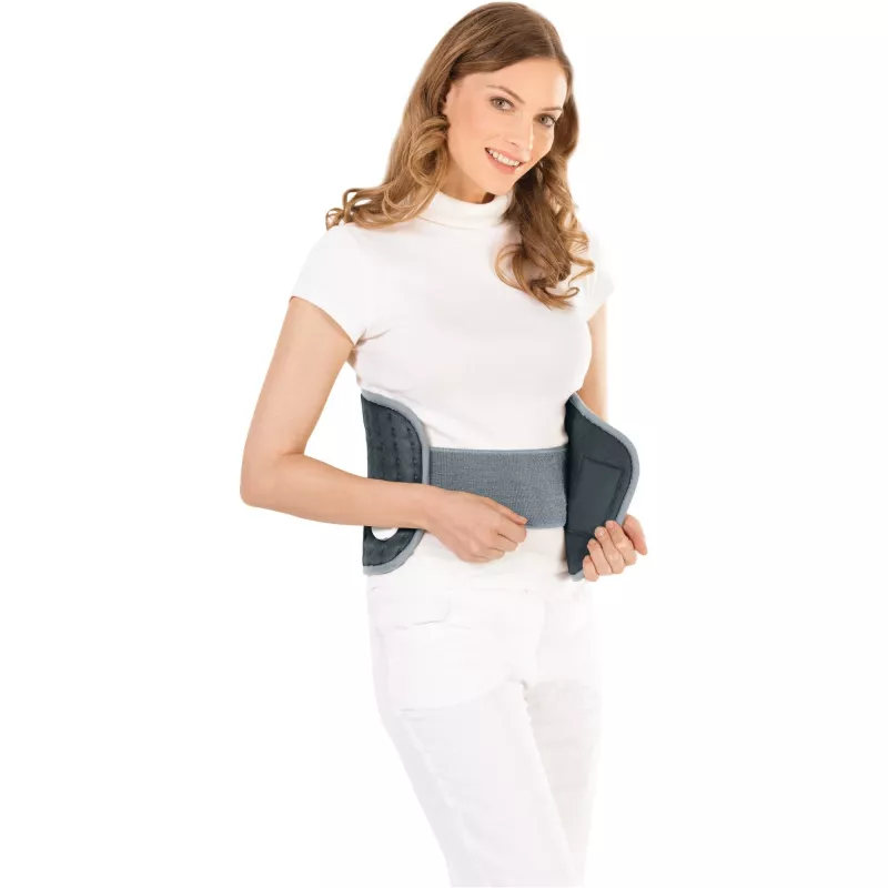 HK 49 Cosy gris, almohadilla térmica gris, 69 x 28 cm