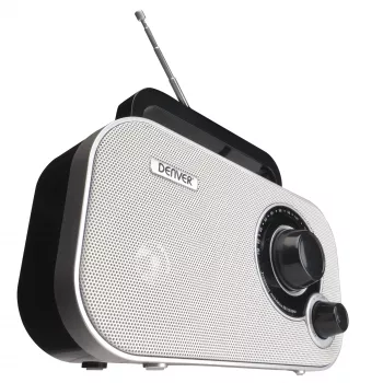 Radio personal DENVER TR-51WHITE negro blanco
