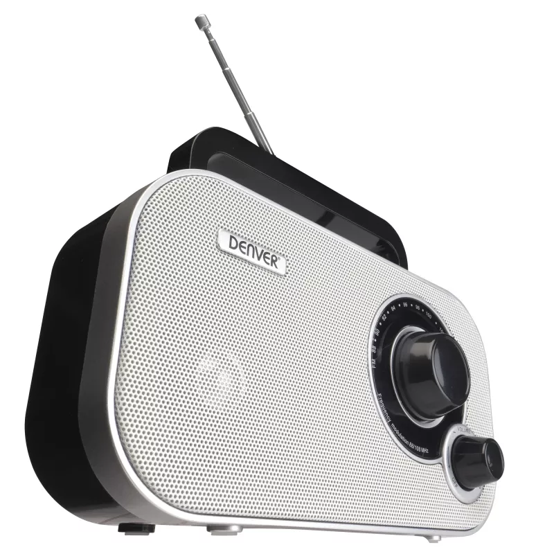 Radio personal DENVER TR-51WHITE negro blanco