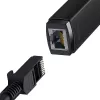Adaptador de red Baseus Lite Series USB a RJ45, 100Mbit/s (negro)