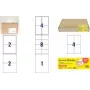 Etiquetas de envío Avery 8027-300 blancas – pack de 300, etiquetas de dirección rectangulares autoadhesivas