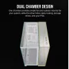 Caja de PC Corsair CC-9011285-WW semitorre gris, blanca