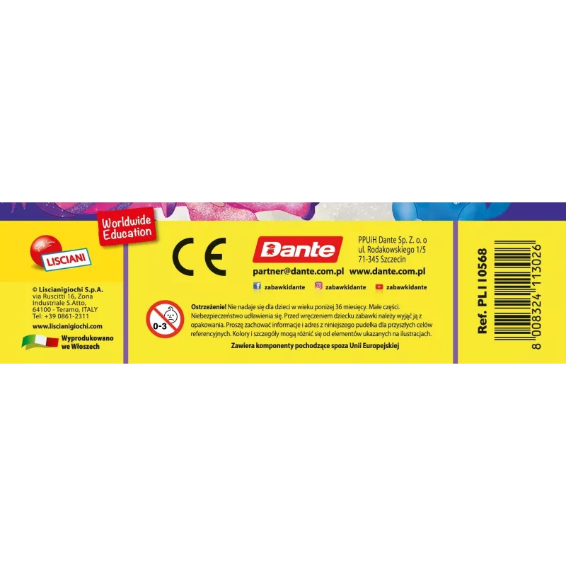 Set de rotuladores Liscianigiochi Moon Academy — set de rotuladores Moon (304-PL110568)