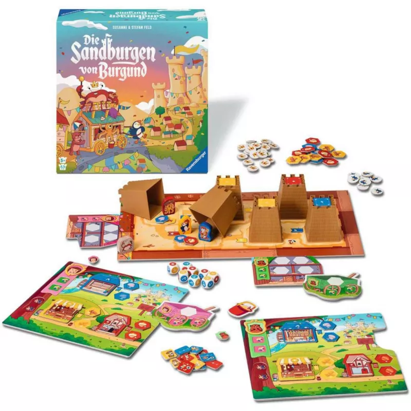 Ravensburger Die Sandburgen von Burgund, juego de mesa