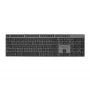 Teclado inalámbrico SBOX WK-131 US, diseño compacto de metal, distribución US