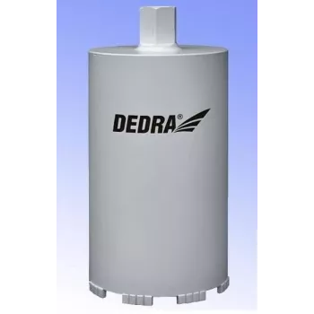 Corona de perforación de diamante Dedra HW4187 — corona de diamante para hormigón y ladrillo, diámetro 187 mm / longitud 400 mm