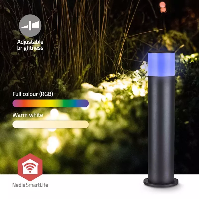 Nedis ZBLOP10RGBW Iluminación exterior lámpara LED de pie 14 W F