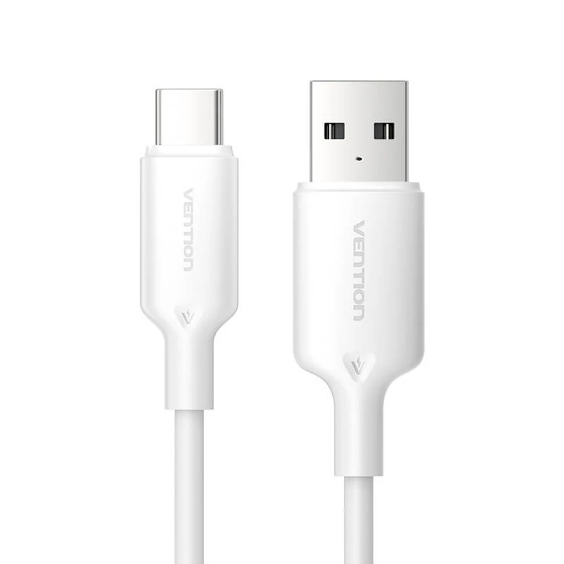 Cable USB-C a USB 2.0/1M blanco Ctqwf Vention
