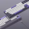 IQUNIX F97 Lavandin teclado gaming inalámbrico, RGB, switches MX Red, US