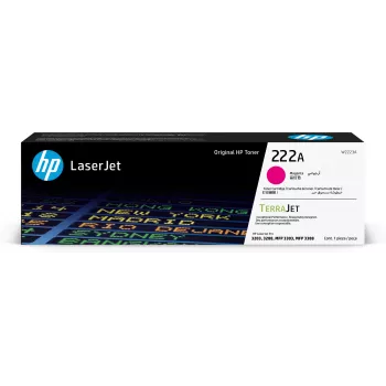 HP 222A - magenta - original - LaserJet - cartucho de tóner (W2223A) - para Color LaserJet Pro MFP 3302fdn, MFP 3303fdw