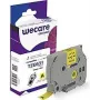 Cinta de etiquetar Armor K80010W4 negro sobre amarillo TZe