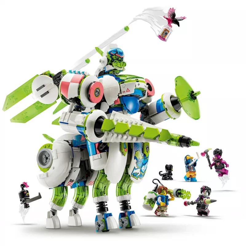 Juguete de construcción LEGO Mateo y Z-Blob el Mech Caballero Set 71485 — Minifigura y set de juego de mech construible