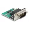 Convertidor serie DeLOCK 90781 repetidor aislador USB 2.0 RS-232 negro verde