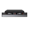 Hub Baseus T-Space con cables USB-C a Lightning para vehículos Tesla (negro)