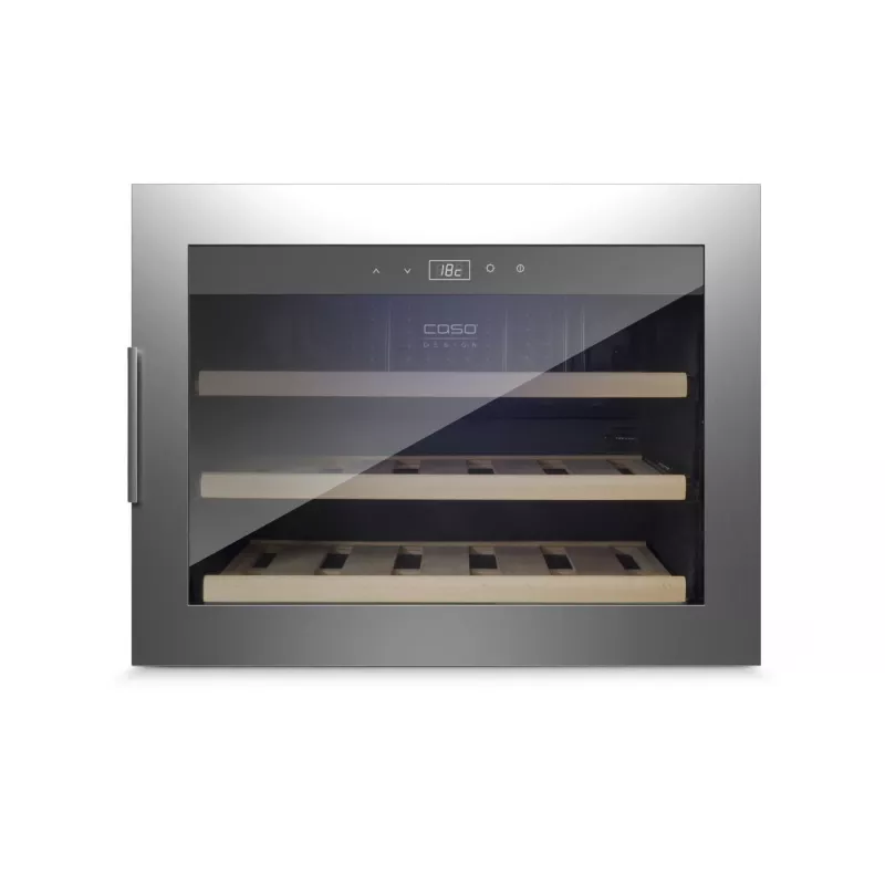 Vinoteca Caso WineSafe 18 EB Inox Compresor 18 botellas