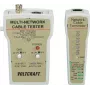 Comprobador de cables de red Voltcraft CT-1 para BNC y RJ-45, comprueba 10Base-T UTP/STP