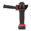 Amoladora angular YATO YT-82826, 18V Li-Ion 2Ah, disco de 125 mm, 10.000 rpm, rosca M14, carcasa de protección ajustable sin herramientas
