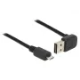 Cable USB DeLOCK 1 m USB 2.0-A a Micro-B