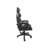 Silla gamer FURY Avenger L universal con asiento acolchado negra