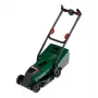 KLEIN 2780 cortacésped de juguete Bosch con cesto de hierba extraíble, sonidos realistas, verde/negro, a partir de 3 años