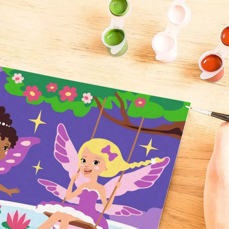 Set de pintura Ravensburger CreArt – Amigas hadas (set de pintura infantil)