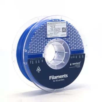 Filamento GEMBIRD ABS 1,75 mm 1 kg — azul para impresión 3D