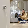 Enchufe inteligente EcoFlow EFA-SMARTPLUG-EU-4P interior plateado