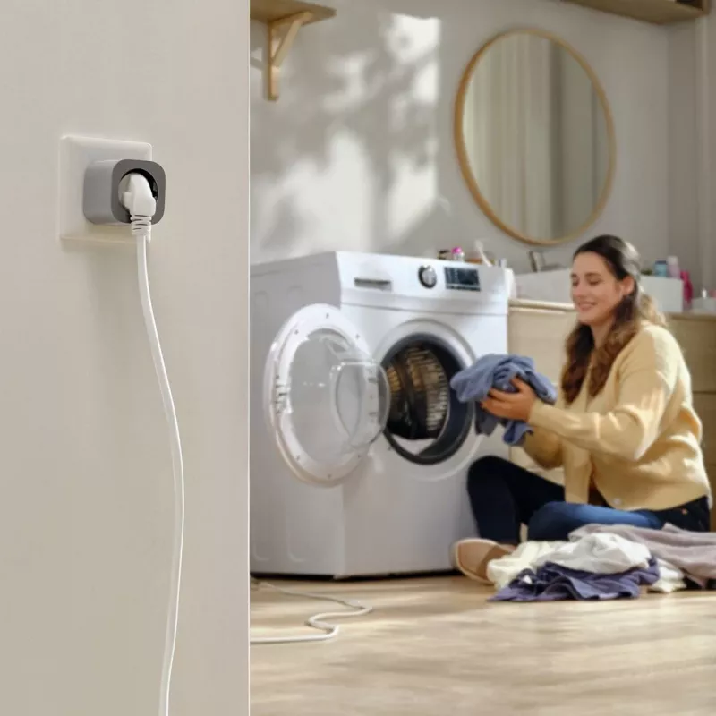 Enchufe inteligente EcoFlow EFA-SMARTPLUG-EU-4P interior plateado