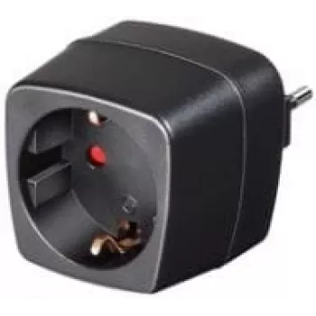 Adaptador de red/inversor Brennenstuhl 1508470 – para interior, 250 V de entrada, 10 A, negro