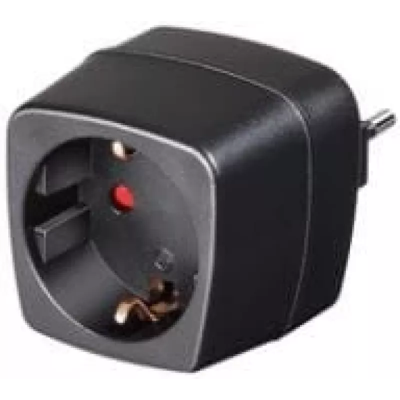 Adaptador de red/inversor Brennenstuhl 1508470 – para interior, 250 V de entrada, 10 A, negro