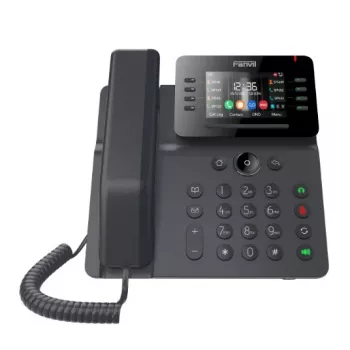 Teléfono IP Fanvil V64 negro 12 líneas LCD WLAN