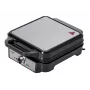 Gofrera Adler AD 3083 – 4 gofres cuadrados 10×10 cm, 1200 W, temperatura regulable, recubrimiento antiadherente, asas frías