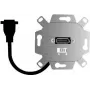 Mecanismo de inserción DisplayPort Rutenbeck KM-DP KP Up 0 Pigtail 15 cm metal