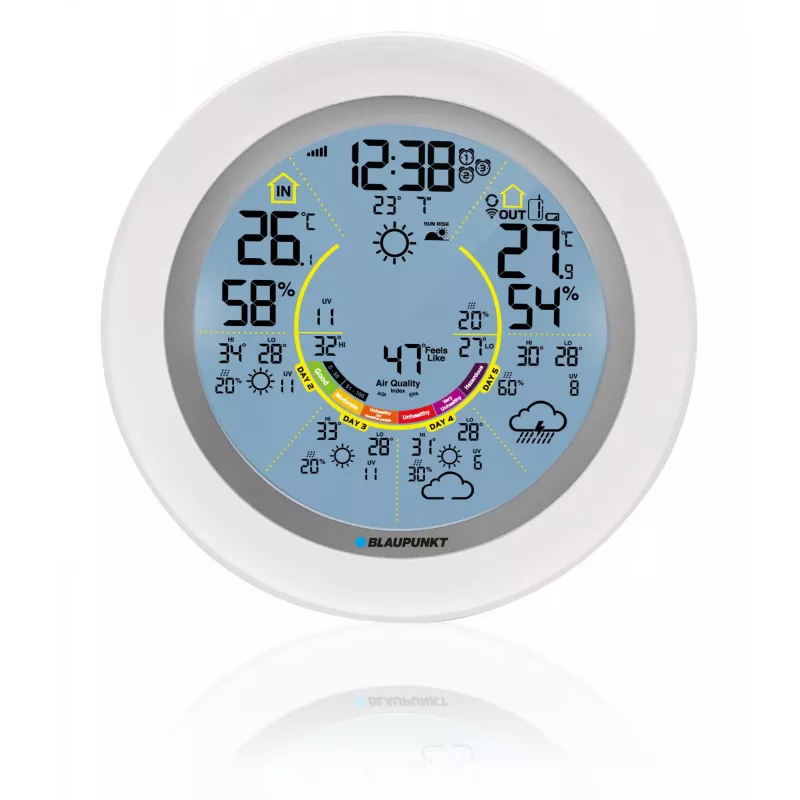 Estación meteorológica Blaupunkt WS60WH App, Blanca