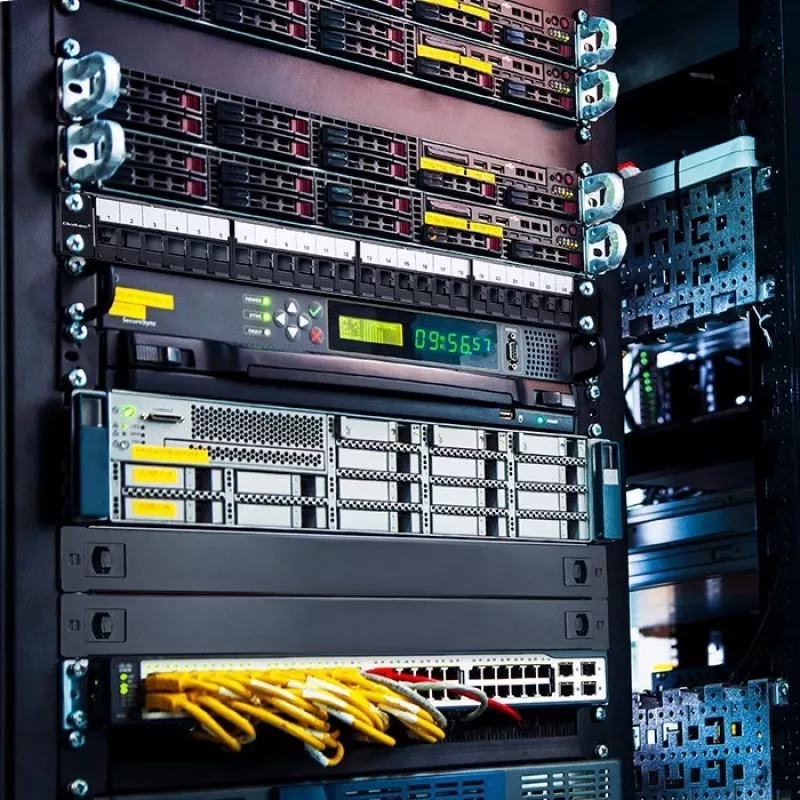 Qoltec 54516 panel de parcheo para rack de 19 pulgadas, 24 puertos, 1U, UTP, negro