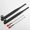 Antena Wi-Fi interior QOLTEC 57046, doble banda 2,4–2,5 GHz y 5,1–5,8 GHz, 5 dBi, 50 Ω