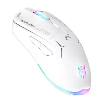 Ratón gaming Onikuma CW917 2.4G Cable Blanco