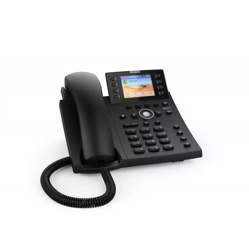 Teléfono IP Snom D335 Negro TFT