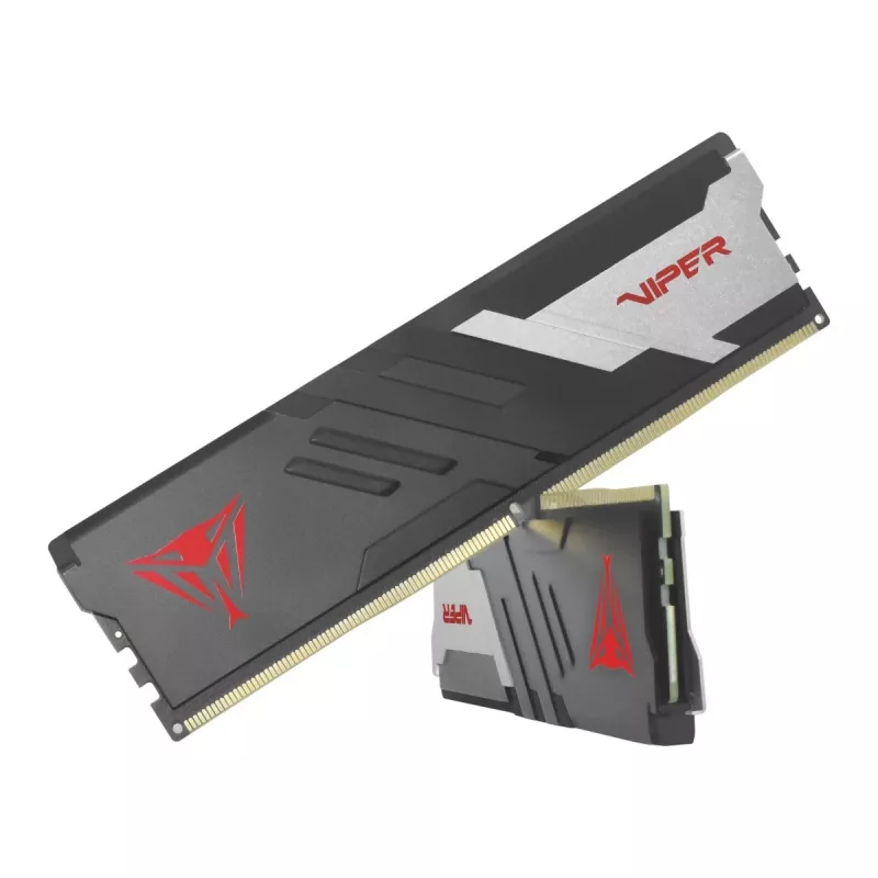 DIMM 64 GB DDR5-6000 (2x 32 GB) Dual-Kit, memoria RAM negra, PVV564G600C30K, Viper Venom, INTEL XMP, AMD EXPO