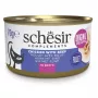 Schesir Adult comida húmeda para gatos con pollo, ternera y arroz en caldo, 70 g